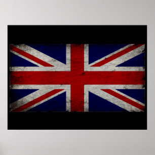 Storbritanniens flagga  poster