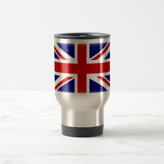 Storbritanniens flagga resemugg (Center)