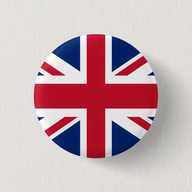Storbritanniens flagga stolthet knapp (Framsida)