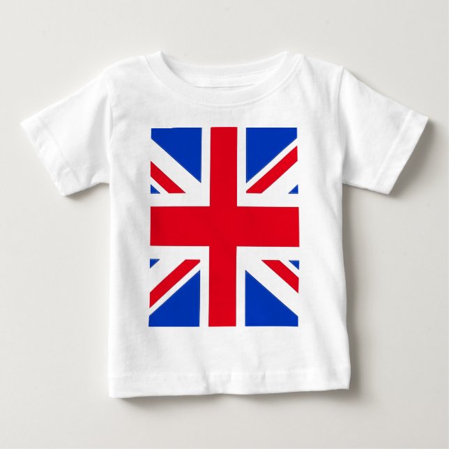 Storbritanniens flagga tee shirt (Framsida)