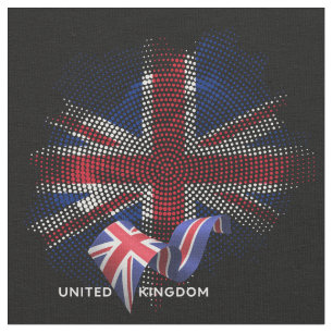 Storbritanniens flagga tyg