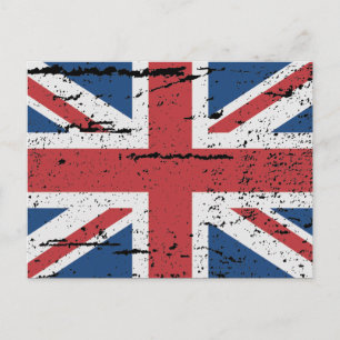 STORBRITANNIENS FLAGGA VYKORT