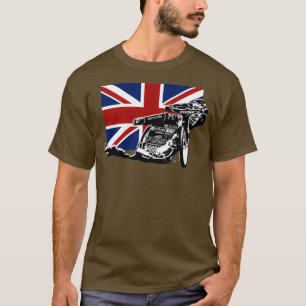Storbritanniens motorcykel för höghastighetstrafik t shirt