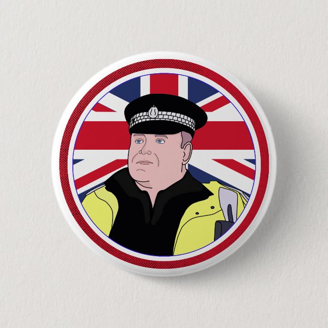 Storbritanniens polis knapp (Framsida)