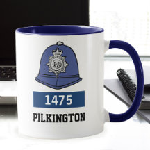 Storbritanniens poliskonstapel Helmet - lägg till