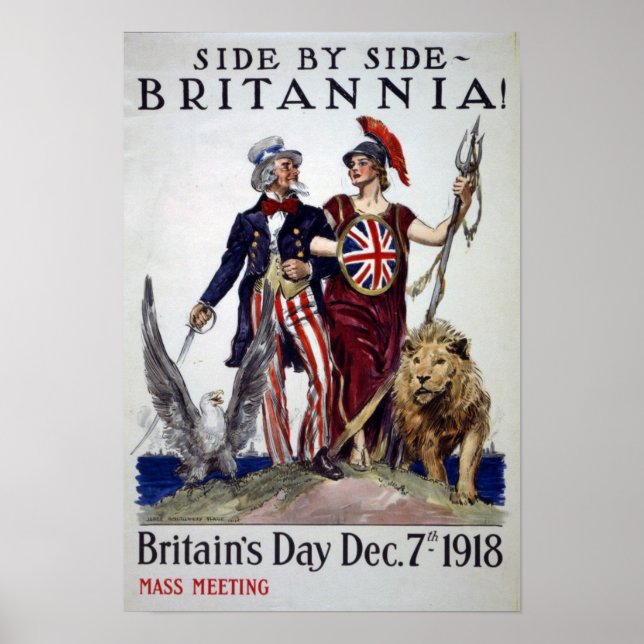 Storbritanniens Vintage Poster (Framsidan)