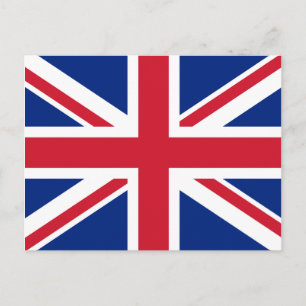 Storbritanniens vykort för Flagga
