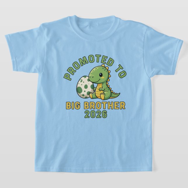 Storbror att bli 2026 befordrad till Storbror T Shirt (Laydown)