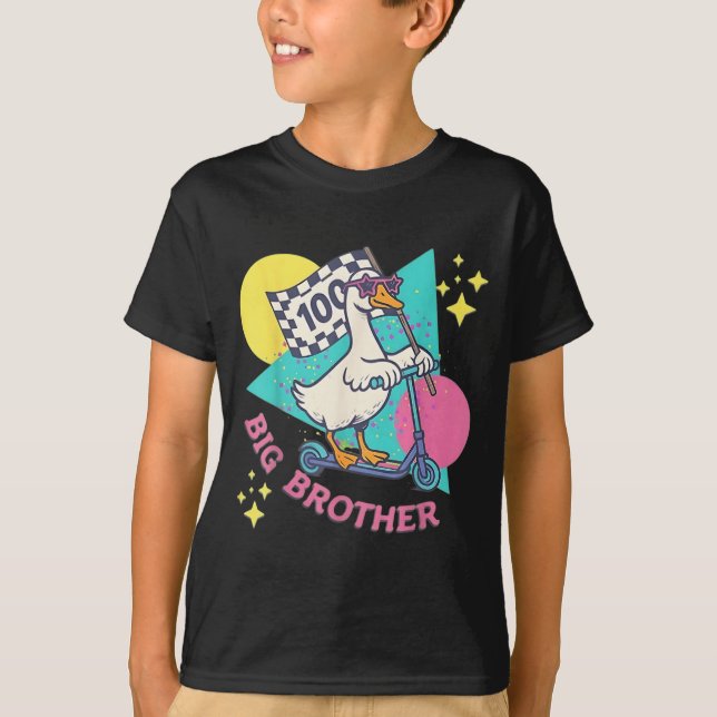 Storbror Baby Bror Pojke Maternity Lärare Tee (Framsida)