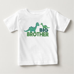 Storbror dinosaurie tecknad djur t shirt