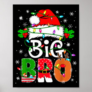 Storbror Santa Ny syskon Bror Annonsering Xma Poster