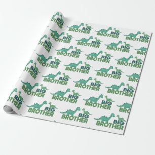 Storbrors dinosauriebarn pojkdiner presentpapper
