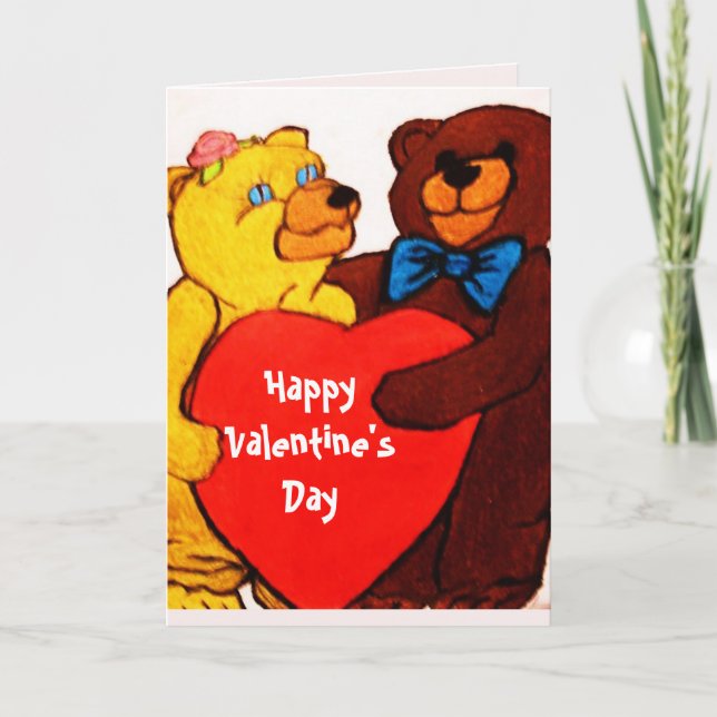 STORBRUTAL VALENTINSKÄRLEK  HELGKORT (Framsida)