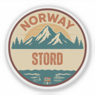 Stord, Norge Norge Klistermärken