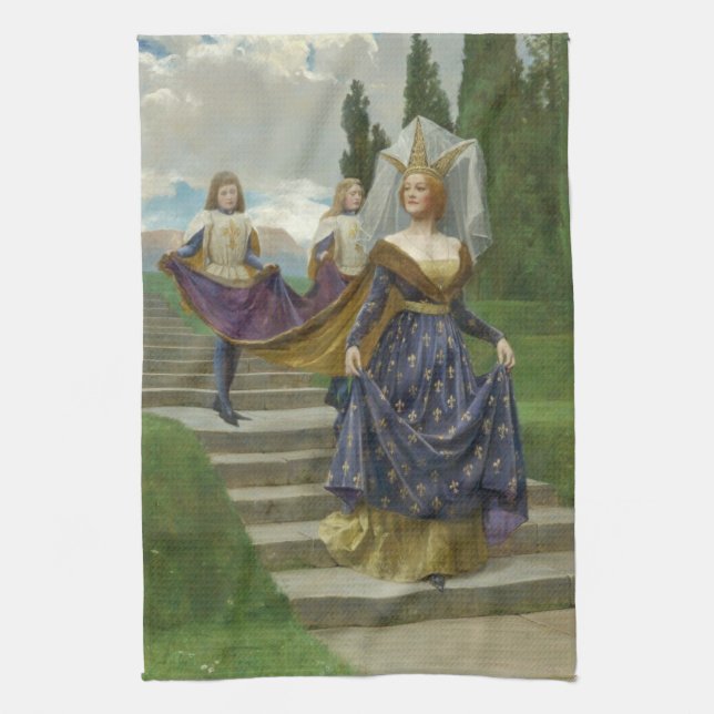 StorDam (av John Collier) Kökshandduk (Vertikal)