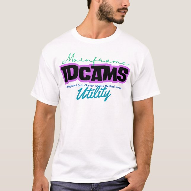 Stordatorer med IDCAMS-verktyg T Shirt (Framsida)