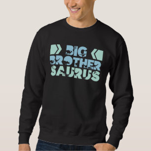 Store Brorsaurus Rex Bro Saurus Dino Store Bror Lång Ärmad Tröja