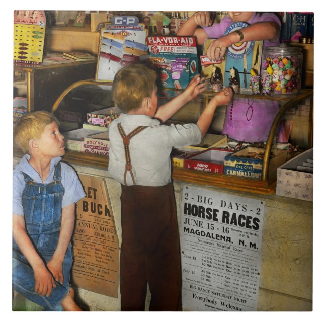 Store - Kandy för oss båda 1940 Kakelplatta (Framsidan)