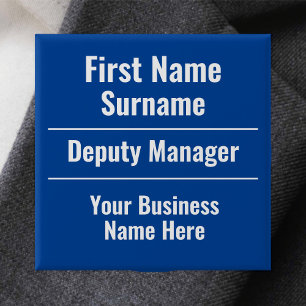 Store Manager eller Shop Worker Knapp