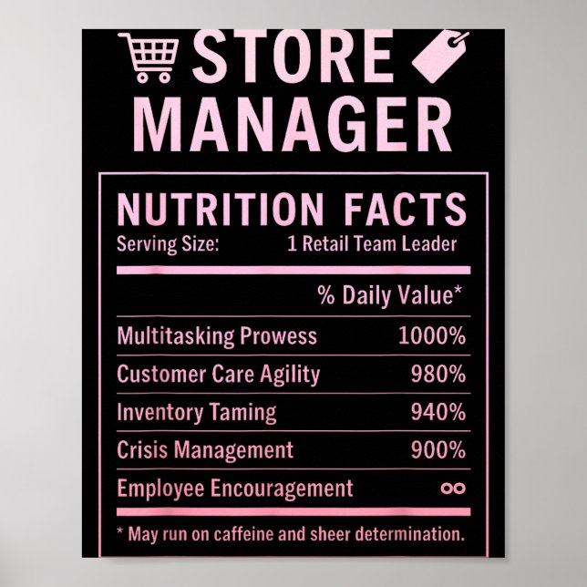 Store Manager  Poster (Framsidan)