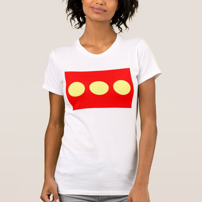 STORE PRINT Freetown Christiania Flagga T Shirt (Framsida)
