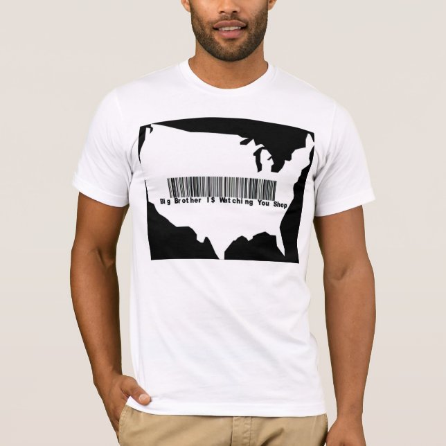 Storebrodern håller ögonen på dig shoppar tee (Framsida)