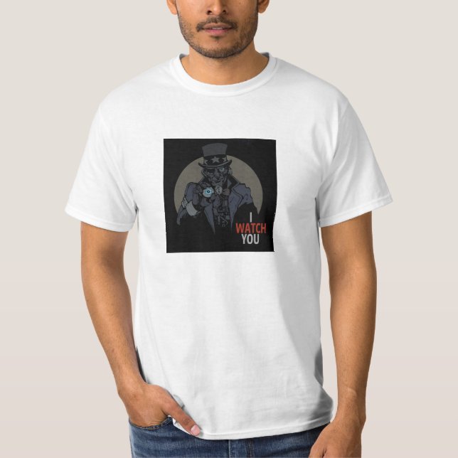 Storebrodern håller ögonen på tee shirt (Framsida)