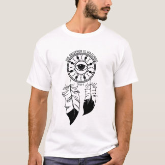 Storebrodern håller ögonen på vit T Shirt