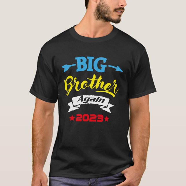 Storebror 2023 Gravid Announcement Todd T Shirt (Framsida)