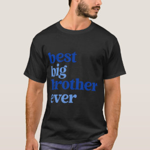 Storebror Alltid Grå Med Blå Text Pojkar _2 T Shirt