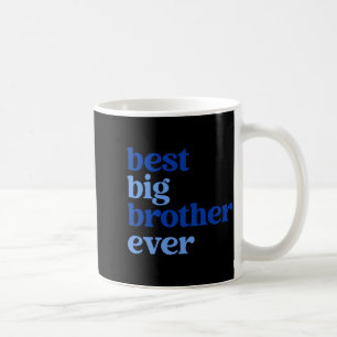 Storebror Alltid Grå Med Blå Text Pojkar Kaffemugg