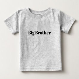 Storebror, Anpassa med namn, text Baby T Shirt