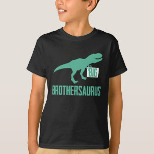 Storebror Brothersaurus Storebrodermeddelande Dino T Shirt