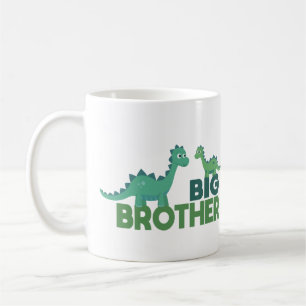 Storebror dinosauer tecknad, djur syskon kaffemugg