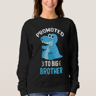 storebror dinosaurie 2023 Pojkar bebis lillebror T Shirt