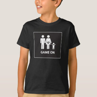 Storebror- eller systerskjorta för att spela tee shirt