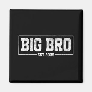 Storebror Est. 2026 - Bro 2026 Laddar Ny Store B Magnet