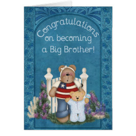 Storebror Hälsningskort