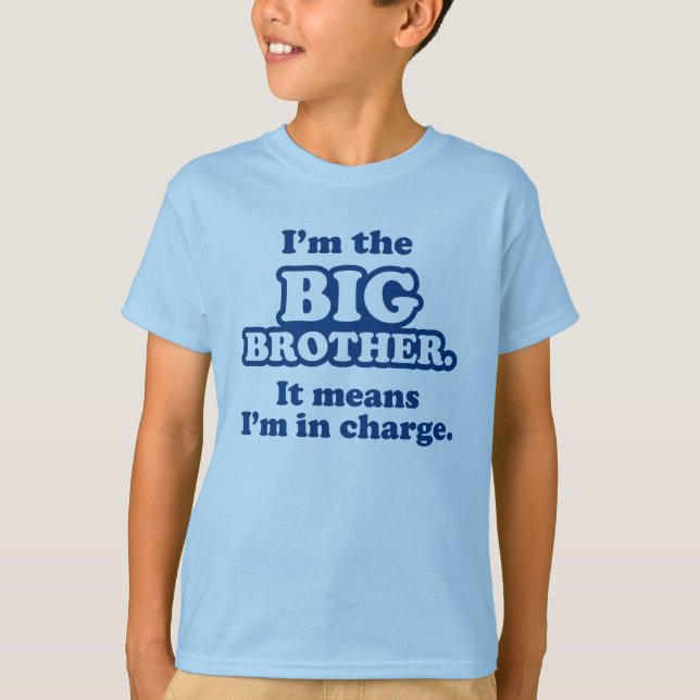 Storebror i laddningst-skjortor t-shirt (Framsida)