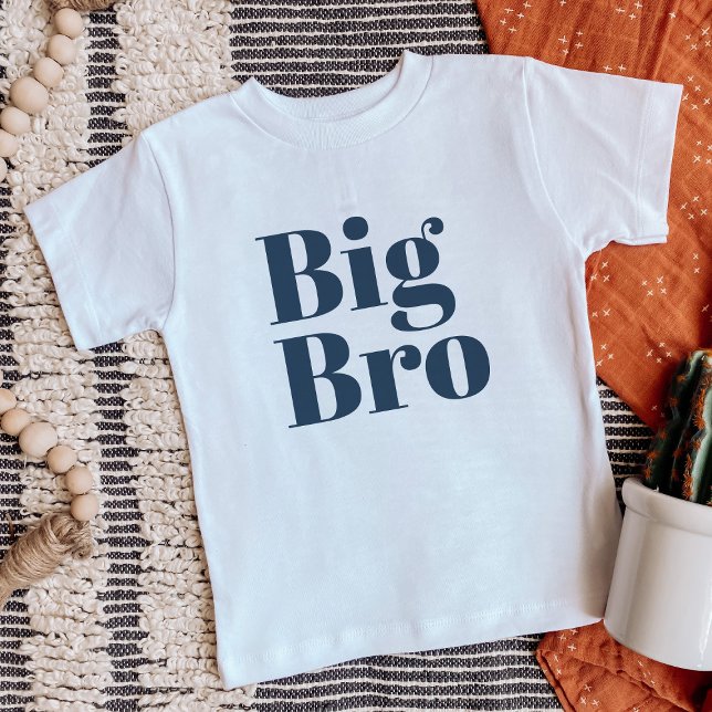 Storebror | Matchande familj till Navy T Shirt (Skapare uppladdad)