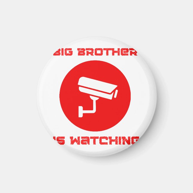 Storebror ser  1984 ingsoc magnet (Framsidan)