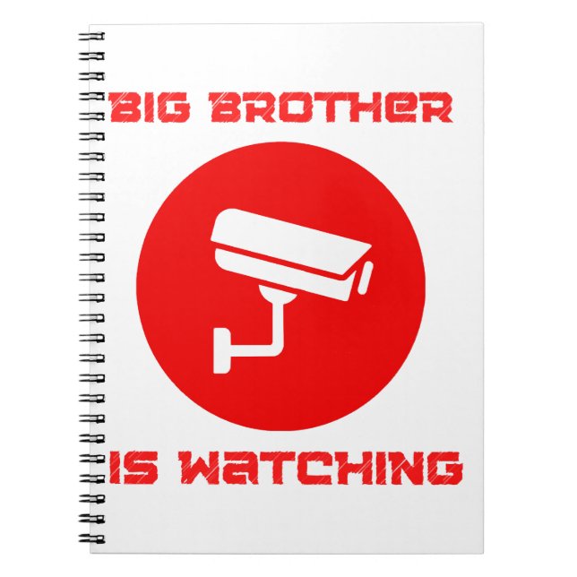 Storebror ser dig  1984 ingsoc anteckningsbok (Framsidan)