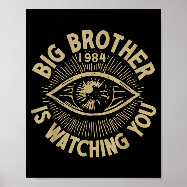 Storebror ser dig  poster (Framsidan)