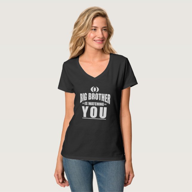 Storebror ser dig t shirt (Hel framsida)