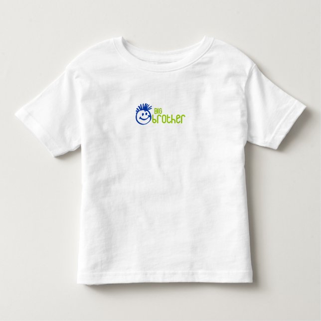 Storebror (Småbarn-storlekar) Tee Shirt (Framsida)