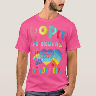 storebror till Birthday Girl Pop It Unicorn Bi T Shirt