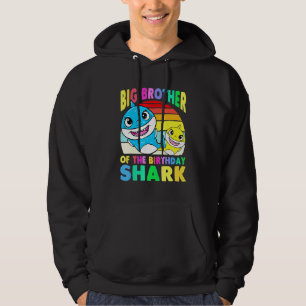 Storebror till fågelhaj Bro Matching Fam Hoodie