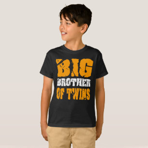 Storebror till Twillingar äldre Brother Gift T-Sh T Shirt