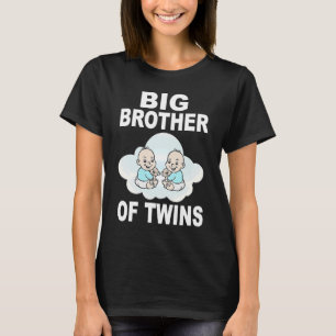 Storebror till Twillingar, tvillingpojkar, äldre b T Shirt