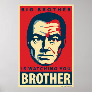 Storebror - tittar på dig: OHP Poster